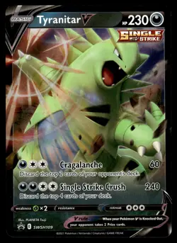 Tyranitar V SWSH109 SWSH: Sword & Shield Promo Cards Pokemon - Image 1