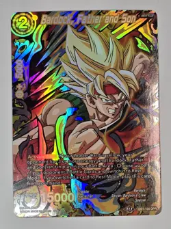 Bardock, Father And Son DB1-100 DPR FOIL Dragon Ball Super Card Game NM/M - Image 1