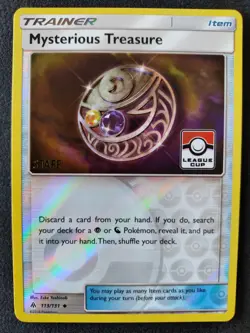 Pokemon Mysterious Treasure Staff League Holo Promo Forbidden Light 113/131 NM - Image 1