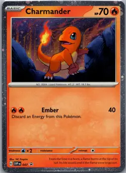 Charmander - (Cosmos Holo) Promo SV: Scarlet & Violet Promo Cards 047 NM - Image 1