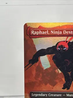 Raphael, Ninja Destroyer - 218 - MTG: Teenage Mutant Ninja Turtles - Foil - Image 2
