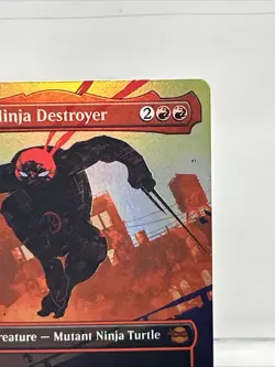 Raphael, Ninja Destroyer - 218 - MTG: Teenage Mutant Ninja Turtles - Foil - Image 3