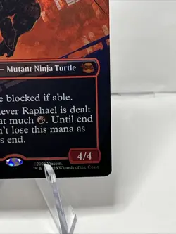 Raphael, Ninja Destroyer - 218 - MTG: Teenage Mutant Ninja Turtles - Foil - Image 4