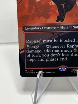 Raphael, Ninja Destroyer - 218 - MTG: Teenage Mutant Ninja Turtles - Foil - Image 5