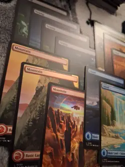 Full Art/ Foil Avatar MTG Lands Lot Of x22 - Image 2