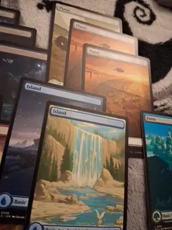 Full Art/ Foil Avatar MTG Lands Lot Of x22 - Image 4