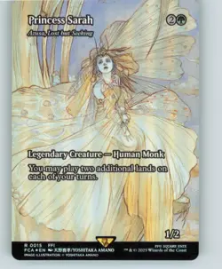 Princess Sarah - Azusa, Lost but Seeking Showcase FINAL FANTASY MTG Foil NM - Image 1