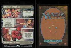 Origin of Spider-Man Borderless 218 Marvels Spider-Man Magic: The Gathering Foil - Image 3