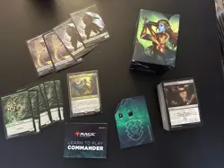 Magic The Gathering Kaldheim Commander Deck Elven Empire - Used + Complete Deck - Image 1