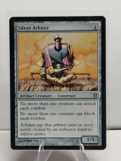 MTG Magic The Gathering Silent Arbiter Conspiracy NM - Image 1