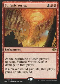 MTG DOMINARIA REMASTERED SULFURIC VORTEX RARE - Image 1