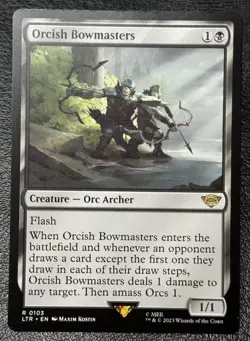 Orcish Bowmasters 103 Rare - Magic: The Gathering - The Lord of the Rings - NM - Image 1