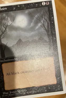 Bad Moon X1 MTG Alternate 4th Edition Magic HP/DMG - Image 3