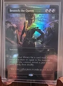 Beseech the Queen Secret Lair Drop MTG Foil Near Mint - Image 3