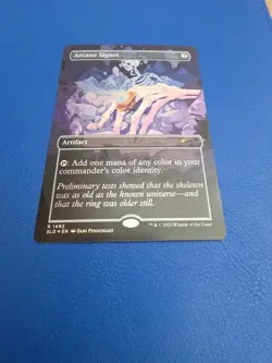 MTG - Arcane Signet (1492) - Galaxy Foil - Secret Lair Drop Foil - Image 1