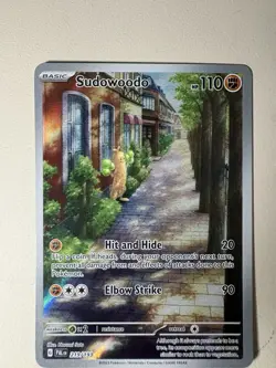 Sudowoodo 219/193 Pokemon TCG Sv02: Paldea Evolved Illustration Rare - Image 1