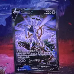 The Pokemon Company Arceus V 166/172 Brilliant Stars Ultra Rare Holo 220 HP Eng… - Image 1
