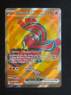 Pokemon Oricorio ex - Ultra Rare ME02: Phantasmal Flames 110/094 NM - Image 1