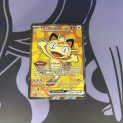 Pokemon Meowth EX 107/088 Perfect Order Full Art Holo Ultra Rare - Image 3