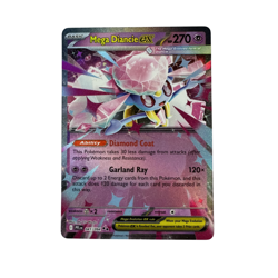 Mega Diancie ex - 041/094 - Phantasmal Flames - Double Rare - NM - Pokemon Card - Image 1