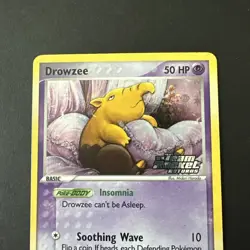 Pokemon TCG: 2004 EX Team Rocket Returns Drowzee 54/109 Reverse Holo NM - Image 2