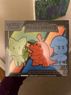 Pokemon TCG: Scarlet Violet Paldea Evolved Elite Trainer Box ETB - Sealed - New - Image 1