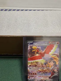 Pokemon TCG: Ethan's Ho-Oh EX SIR, #230/182 Destined Rivals, NM - Image 2