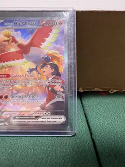 Pokemon TCG: Ethan's Ho-Oh EX SIR, #230/182 Destined Rivals, NM - Image 4