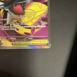 Pokemon TCG Mega Sharpedo EX 113/094 Phantasmal Flames Ultra Rare Holo 330 HP - Image 3