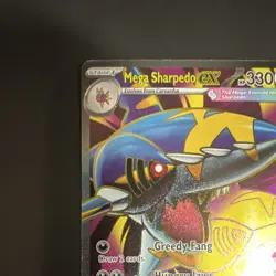 Pokemon TCG Mega Sharpedo EX 113/094 Phantasmal Flames Ultra Rare Holo 330 HP - Image 5