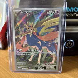 Zacian 100/094 Full Art Illustration Rare – Pokemon TCG PFL EN 2025 – NM🔥 - Image 1