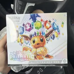 Pokemon TCG Scarlet Violet Prismatic Evolutions Elite Trainer Box ETB New Sealed - Image 1