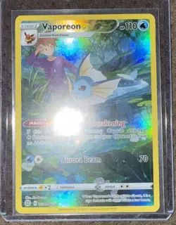 Pokemon TCG Vaporeon Sword & Shield: Brilliant Stars TG02/TG30 Holo Secret Rare - Image 2