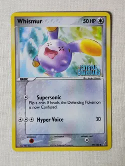NM Whismur - Reverse Holo 69 Crystal Guardians Pokemon TCG - Image 1