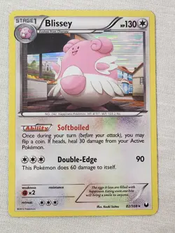 NM Blissey - Holofoil 82/108 Dark Explorers Pokemon TCG - Image 1
