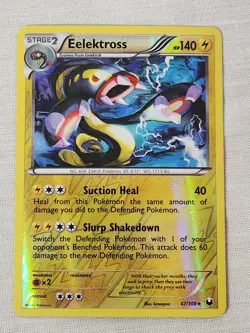 NM Eelektross - Reverse Holo 47/108 Dark Explorers Pokemon TCG - Image 1