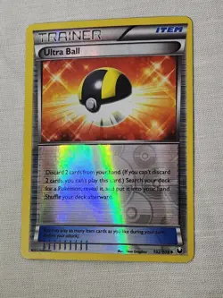 NM Ultra Ball - Reverse Holo 102/108 Dark Explorers Pokemon TCG - Image 2