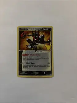 Pokemon TCG Greninja Gold Star SWSH144 25th Celebrations Promo. NM-M - Image 1