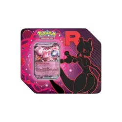 Pokemon TCG Destined Rivals Team Rocket Tin Mewtwo ex NEW SEALED - Image 1