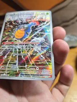 Pokemon TCG Karrablast 094/086 Illustration Rare Holo Sv: Black Bolt English NM - Image 3