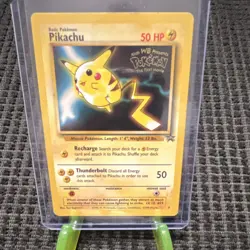 Pokemon Pikachu Kids WB First Movie Promo Regular 04/53 50 HP 1999 - Image 1