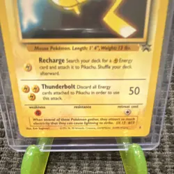 Pokemon Pikachu Kids WB First Movie Promo Regular 04/53 50 HP 1999 - Image 2