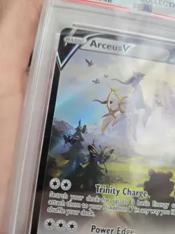 PSA 9 Pokemon Arceus V SWSH204 Sword & Shield Promo Holo English 2022 CLEAN! - Image 5