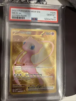 Pokemon Mew 2023EN-151#205 Mew EX Hyper Rare - Image 1