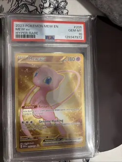Pokemon Mew 2023EN-151#205 Mew EX Hyper Rare - Image 3