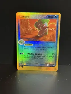 Pokemon TCG Lombre 45/100 Reverse Holo EX Sandstorm English 2003 - Image 1