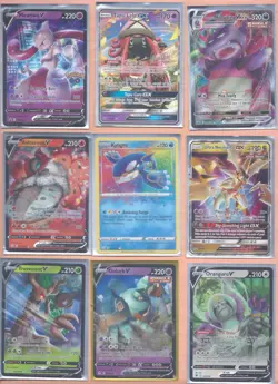 Loose Pokemon TCG Lot - GX, V, Shiny Vault, Trainer Gallery, Break, VMAX - READ - Image 1