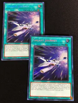 Yugioh Galaxy Journey BLMM-EN040 1ST Secret x2 (NM) - Image 1