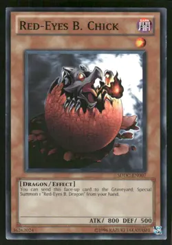 Yu-Gi-Oh! TCG Red Eyes B Chick Regular - Image 1