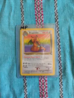 Pokemon TCG Dragonite Fossil 19/62 Rare Card - Image 2